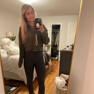 Essential Long-Sleeve Waffle Polo